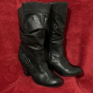 Ladies Faded Glory Leather Boots